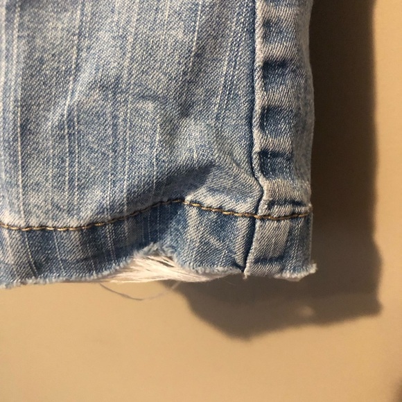 ALFRED DUNNER Ramey Cotton Faded Denim Jean Skirt - Picture 6 of 6